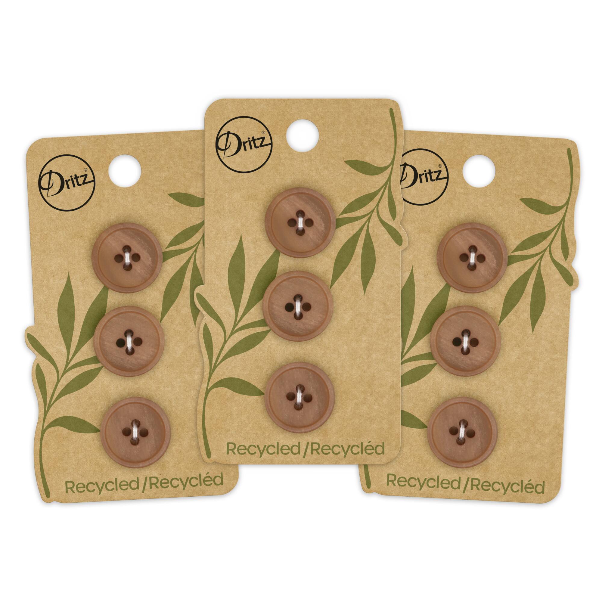 Dritz® 18mm Recycled Paper Round Button